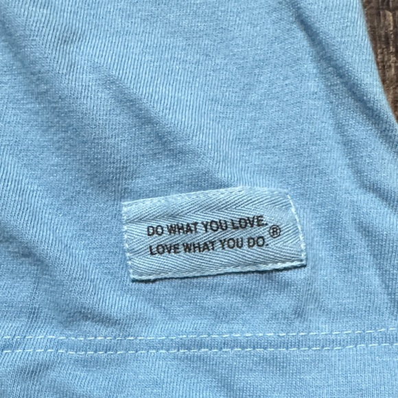 Life Is Good Light Blue Micro Bear Long Sleeve Tee - Picture 6 of 14